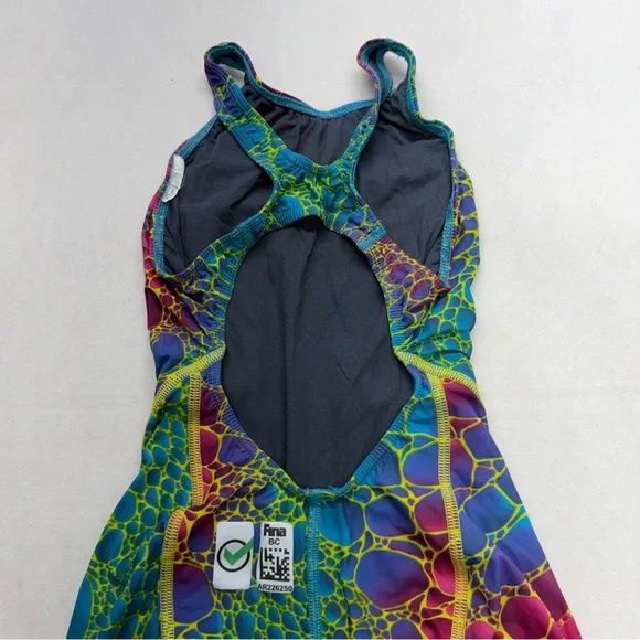 Arena Powerskin ST Next LE OB Aurora Caimano Swimming Tech Suit Size 26 - Picture 5 of 12